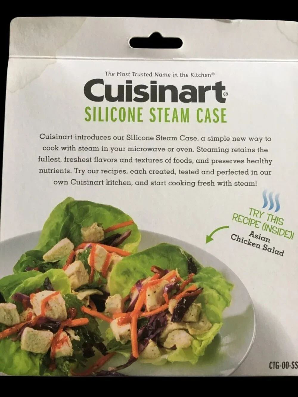 Cuisinart Silicone Steam Case Vegetable Food Steaming Oven Or Microwave NEW